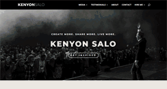 Desktop Screenshot of kenyonsalo.com